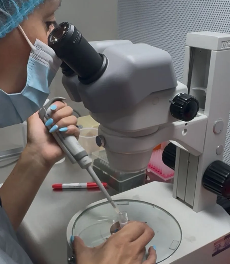 Trabajo en laboratorio